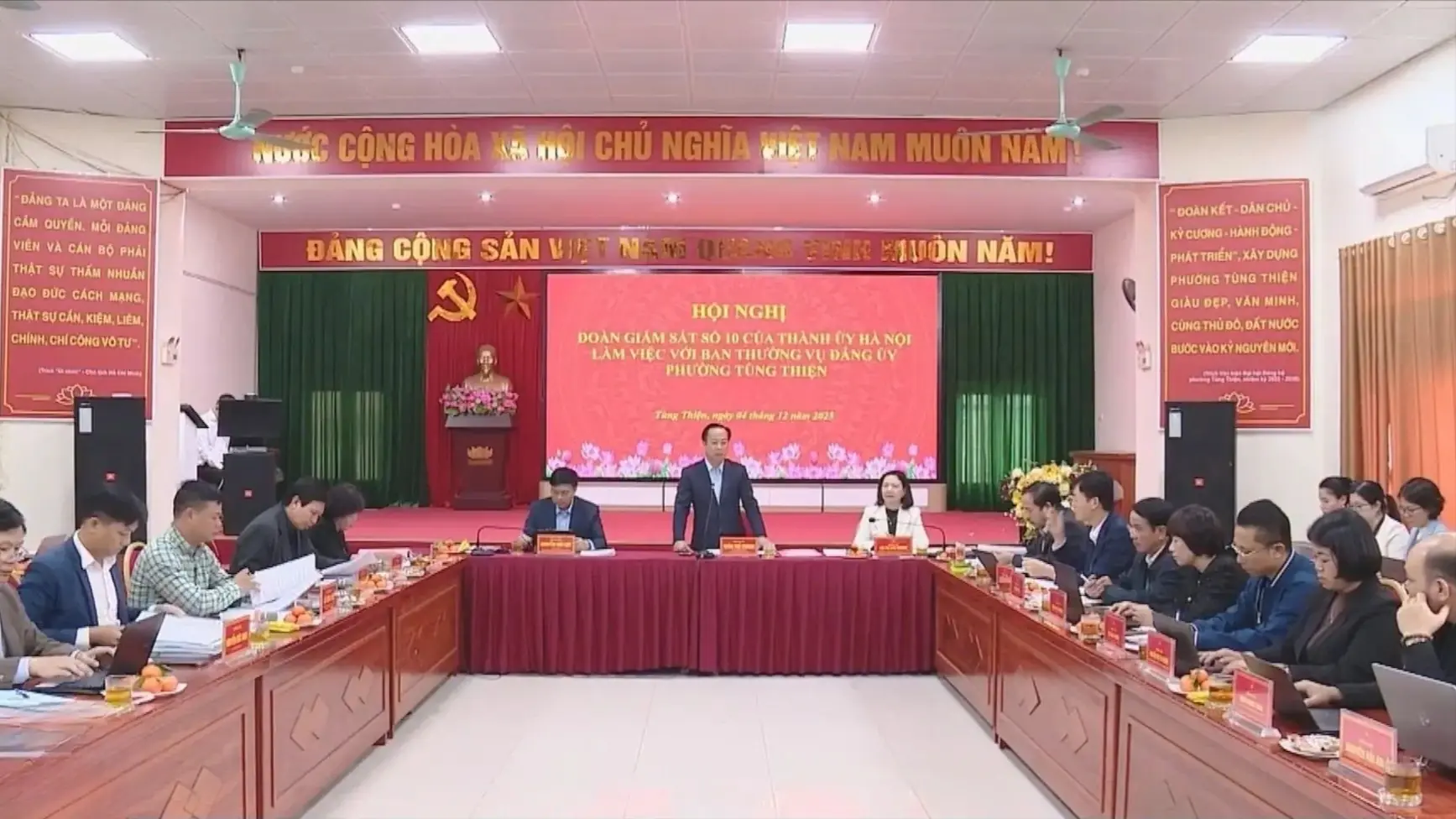 Giám sát thực hiện các nhiệm vụ trọng tâm, cấp bách